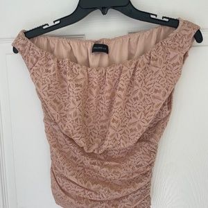 Boat neck/off shoulder top